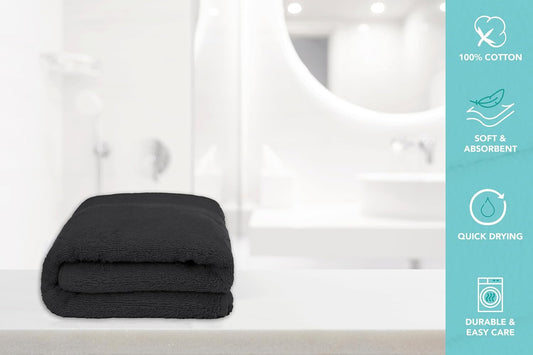 Charcoal Grey Bath Towel Set
