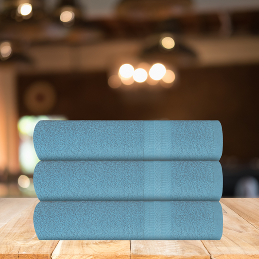 Aqua Bath Towel Set