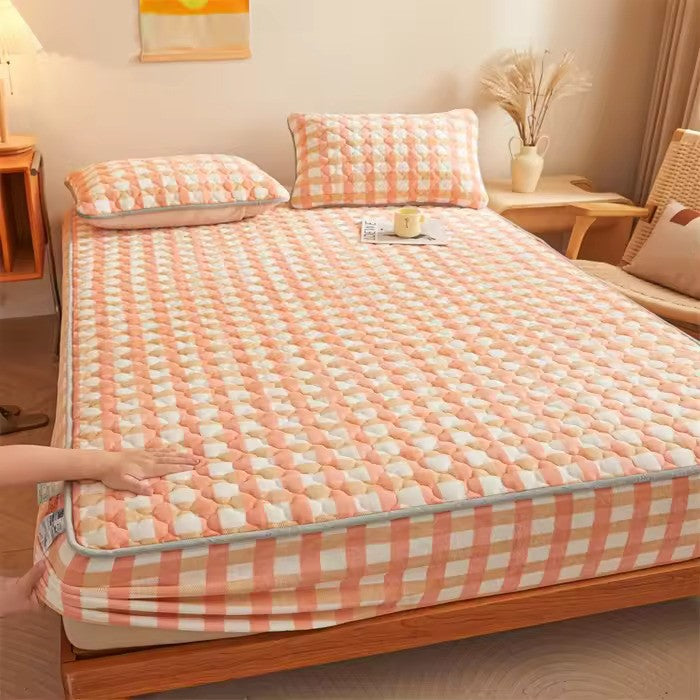 Custom Washable Bedsheet Hypoallergenic Bed Protector Mattress Cover