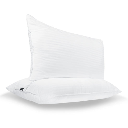 Beckham Bed Pillows - Big Pillow for Back, Stomach or Side Sleepers