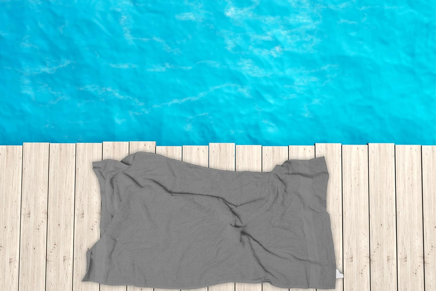 Light Grey Bath Towel Set