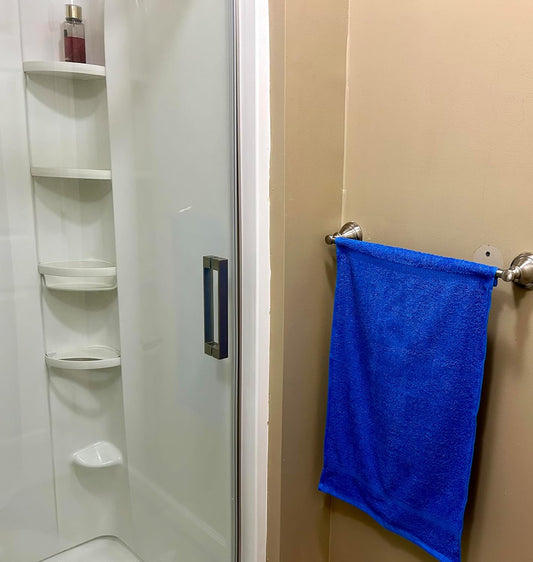 Royal Blue Bath Towel Set