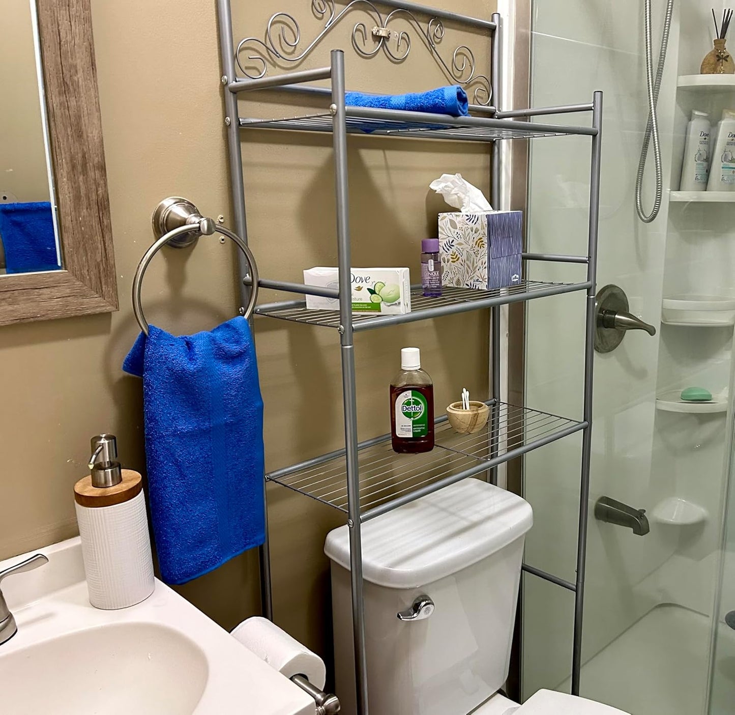 Royal Blue Bath Towel Set