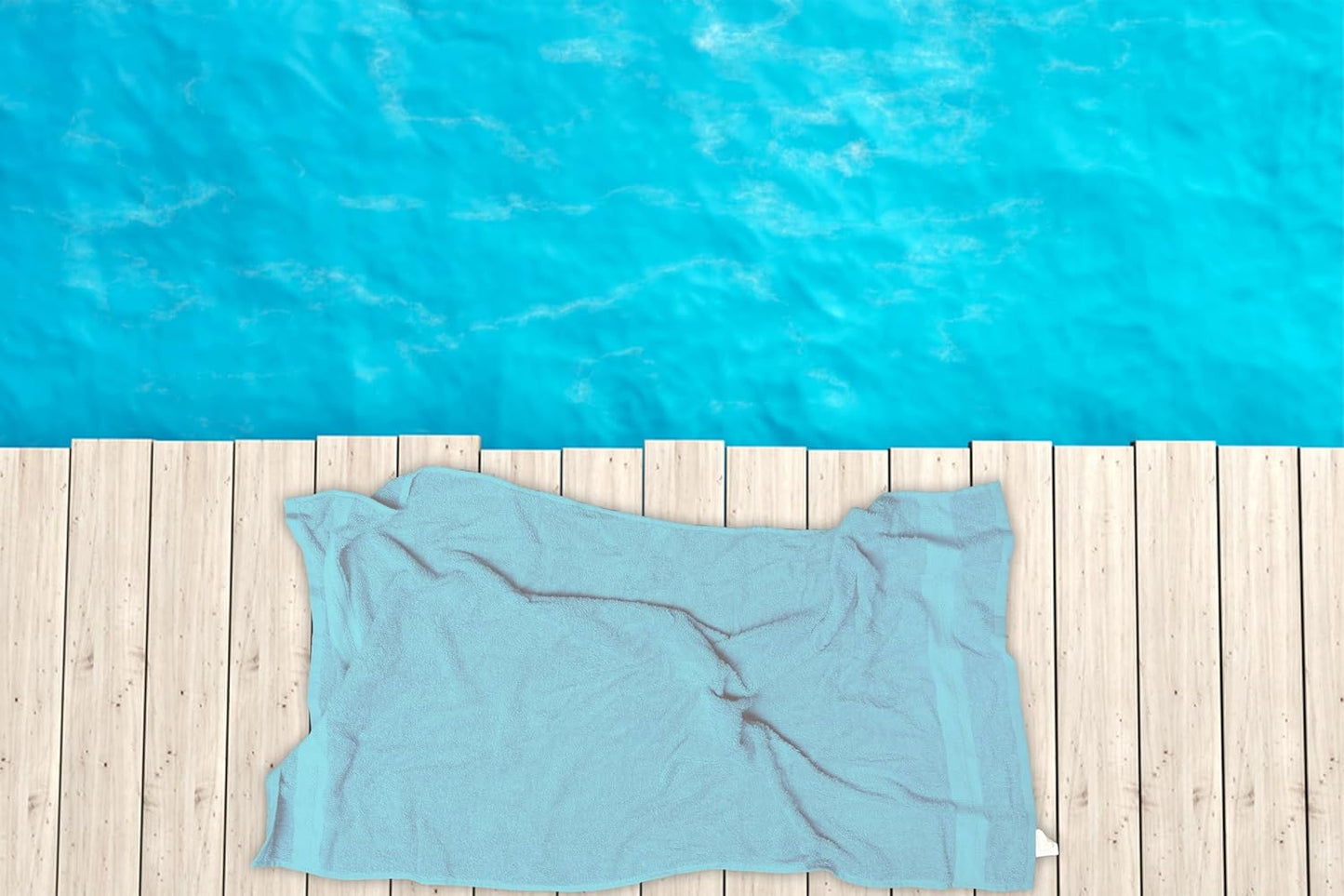 Aqua Bath Towel Set