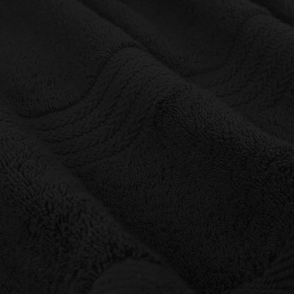 Premium Bath Towels - Luxury Soft Towels - Black