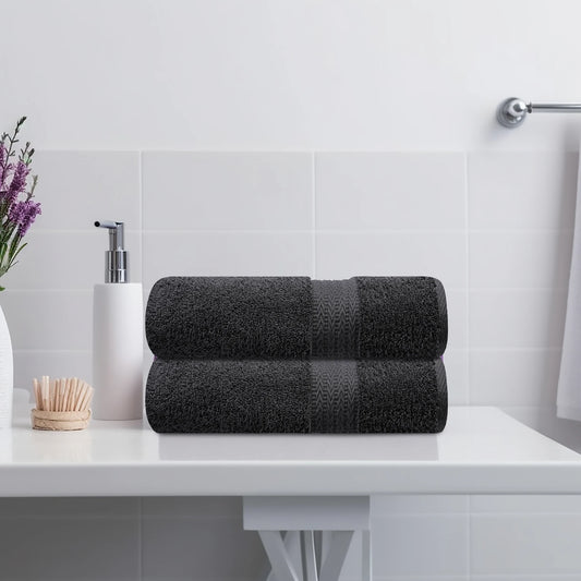 Premium Bath Towels -Luxury Soft Towels - Light Grey