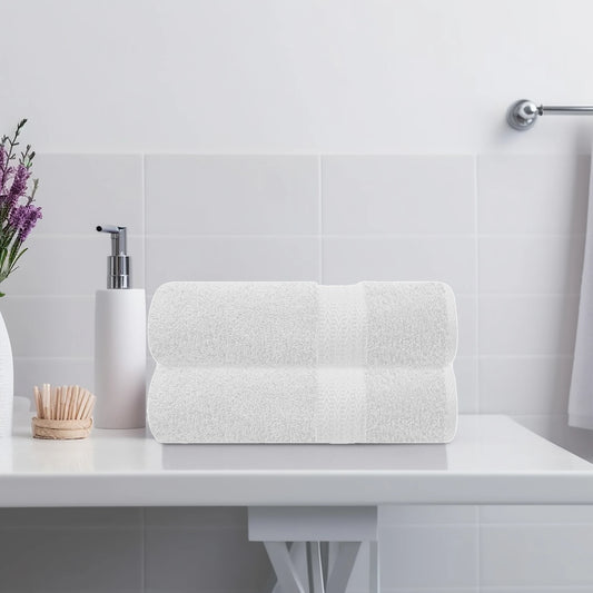 Premium Bath Towels - Luxury Soft Towels - White