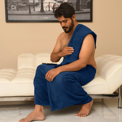 Premium Bath Towels - Luxury Soft Towels - Navy