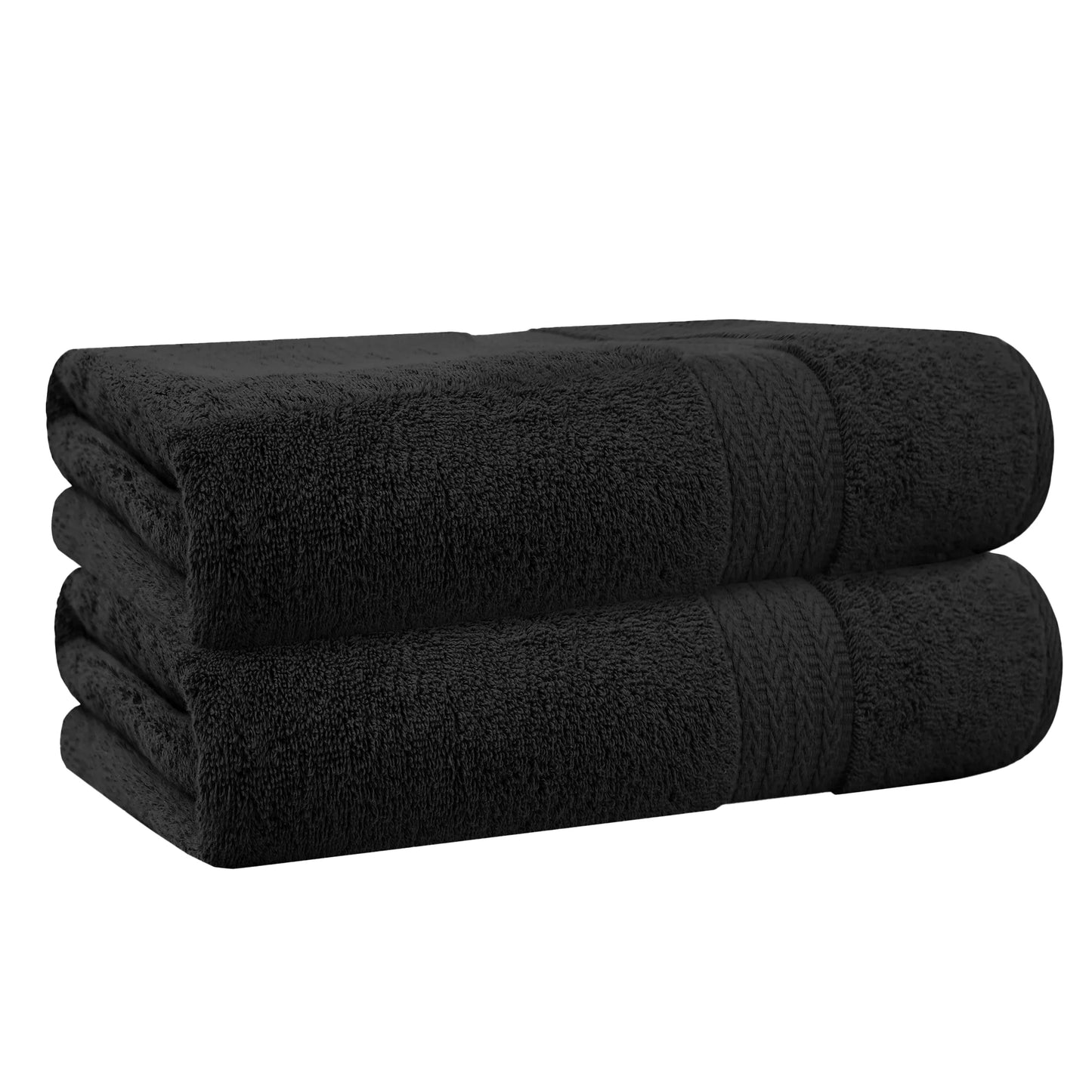 Large Bath Towels - Luxury Soft Towels - Charcoal Grey