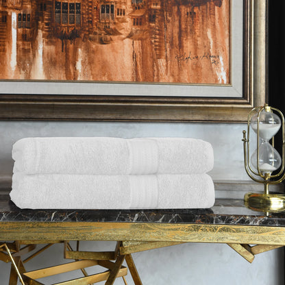 Premium Bath Towels - Luxury Soft Towels - White