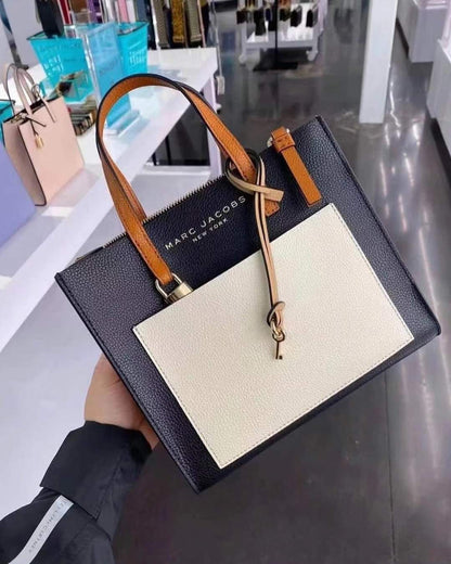 Mini Grind Leather Tote Bag