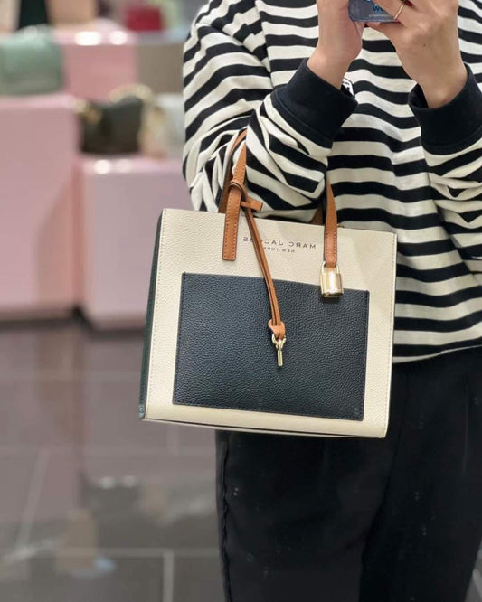 Mini Grind Leather Tote Bag