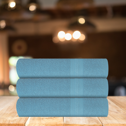 Aqua Bath Towel Set