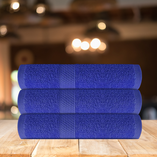 Royal Blue Bath Towel Set
