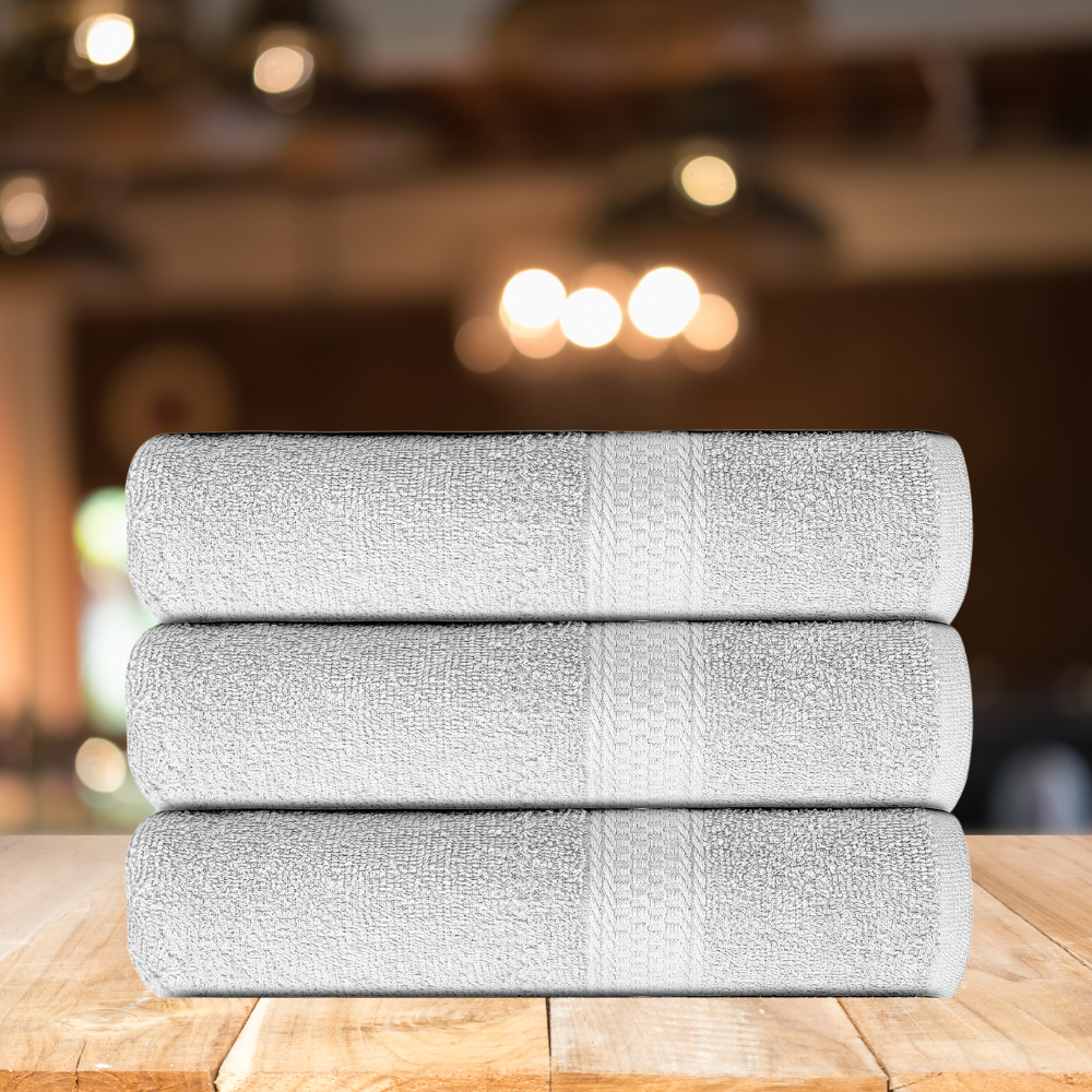 White Bath Towel Set